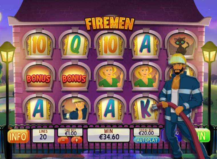 Онлайн слот Firemen играть