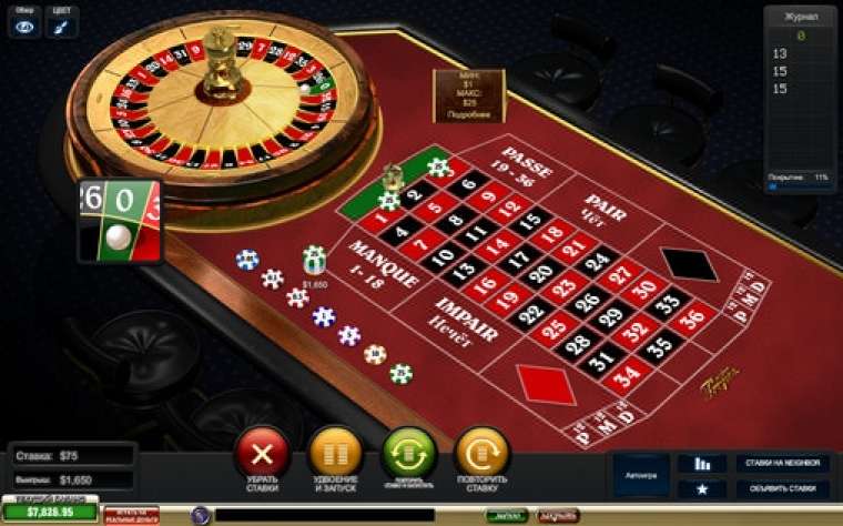 Видео покер French Roulette Premium демо-игра