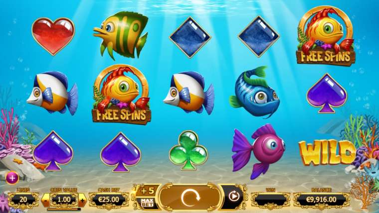 Видео покер Golden Fish Tank демо-игра