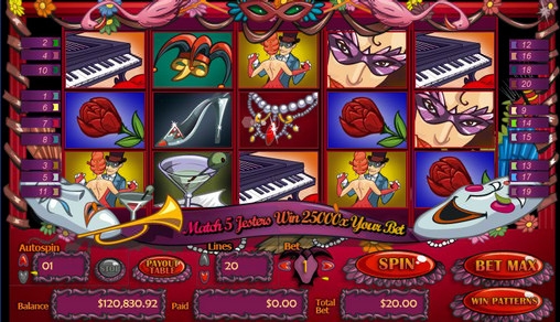 Masquerade Ball (Бал-маскарад) из раздела Игровые автоматы