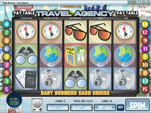 Baby Boomers: Cash Cruise (Бейби Бумеры: денежный круиз) из раздела Игровые автоматы