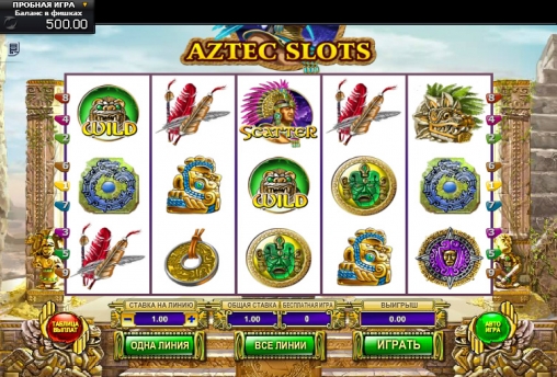 Aztec Slots (Слоты ацтеков) из раздела Игровые автоматы