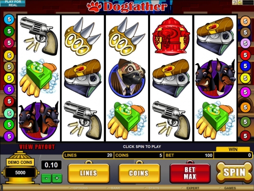 Dogfather (Крестный отец собак) из раздела Игровые автоматы