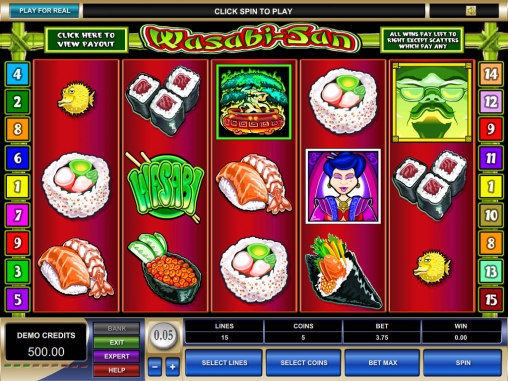 Wasabi–San (Васаби-Сан) из раздела Игровые автоматы