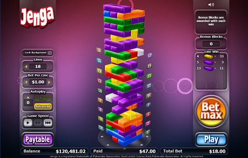 Jenga (Дженга) из раздела Развлекательные игры