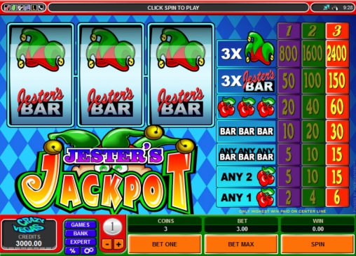Jester’s Jackpot (Шутовской Джекпот) из раздела Игровые автоматы