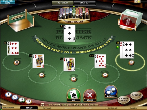 Multi-hand Premier Blackjack (Премьер-блэкджек на несколько боксов) из раздела Блэкджек