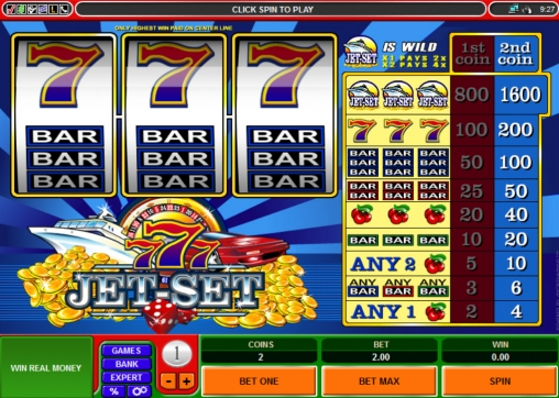 Jet Set (Путешествующие толстосумы) из раздела Игровые автоматы