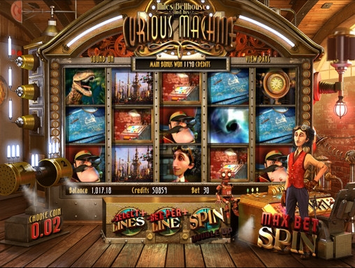 Miles Bellhouse and His Curious Machine (Майлз Беллхаус и его диковинная машина) из раздела Игровые автоматы