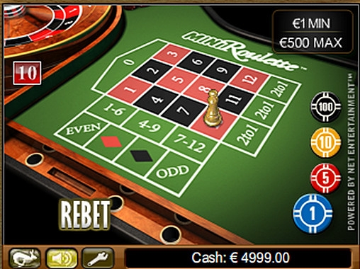 Mini-roulette  (Мини-рулетка ) из раздела Рулетка