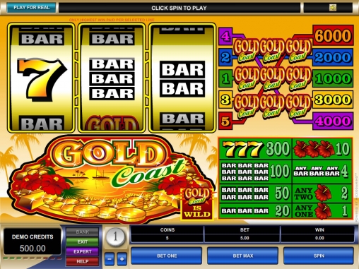 Gold Coast (Золотой берег) из раздела Игровые автоматы