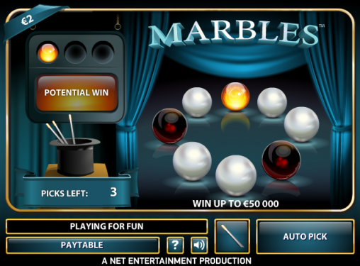 Marbles (Мраморные шарики) из раздела Развлекательные игры