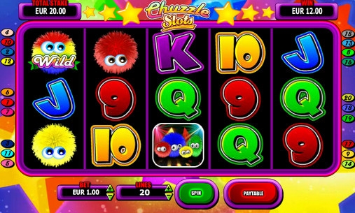 Chuzzle Slots (Чазл слот) из раздела Игровые автоматы