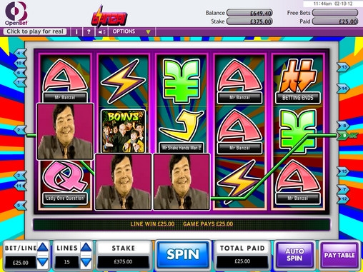 Banzai (Банзай) из раздела Игровые автоматы