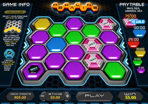 Hexaline (Гексалиния) из раздела Развлекательные игры