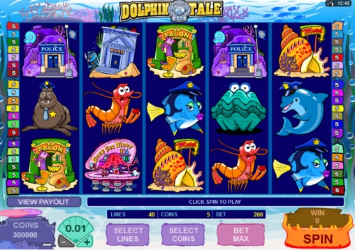 Dolphin Tale (История о Дельфинах) из раздела Игровые автоматы
