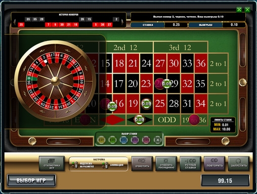 Roulette with Tooltips (Рулетка с подсказками) из раздела Рулетка
