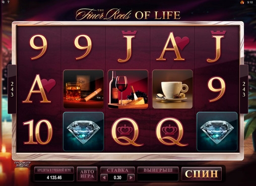 The Finer Reels of Life (Более изысканные барабаны жизни) из раздела Игровые автоматы