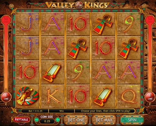 Valley of the Kings (Долина царей) из раздела Игровые автоматы