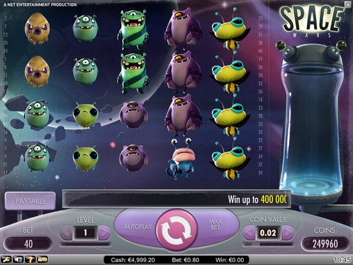 Space Wars (Космические войны) из раздела Игровые автоматы