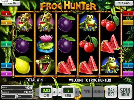 Frog Hunter (Охотник на лягушек) из раздела Игровые автоматы