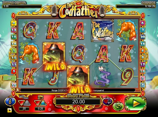 The Cod Father (Крестный отец трески) из раздела Игровые автоматы