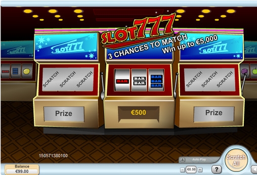 Slot777 (Слот777) из раздела Скрэтч-карты