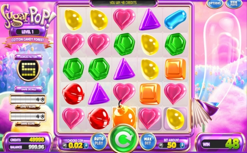 Sugar Pop (Сладкий хлопок) из раздела Развлекательные игры