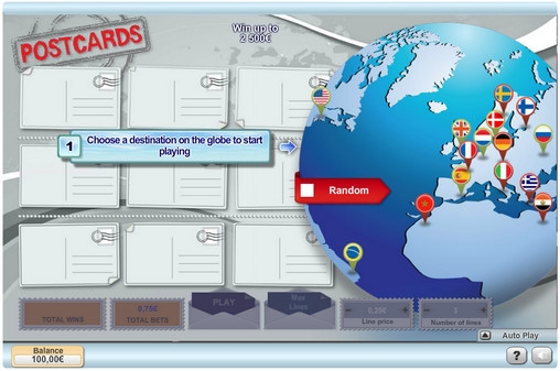 Postcards (Открытки) из раздела Скрэтч-карты