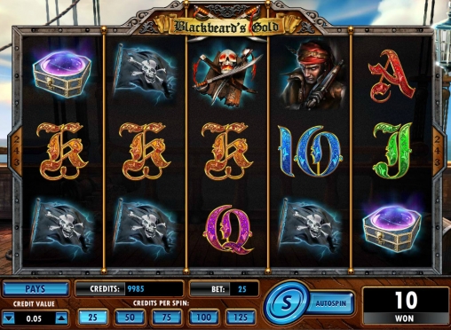 Blackbeard’s Gold (Золото Черной Бороды) из раздела Игровые автоматы