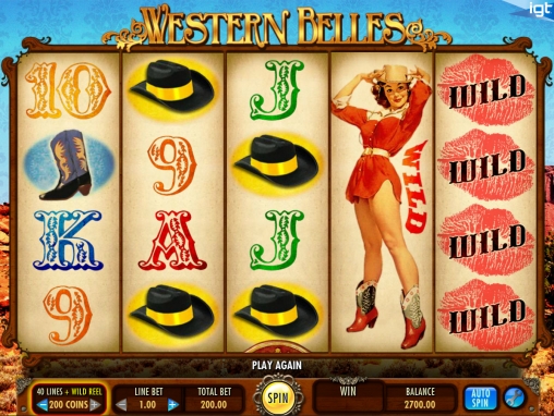 Western Belles (Красотки с Запада) из раздела Игровые автоматы