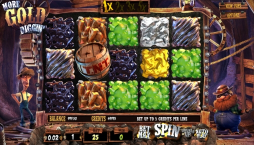 More Gold Diggin’ (Больше добычи золота) из раздела Игровые автоматы