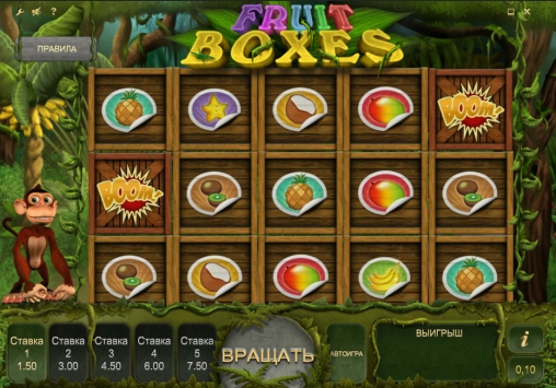 Fruit Boxes (Коробки с фруктами) из раздела Игровые автоматы