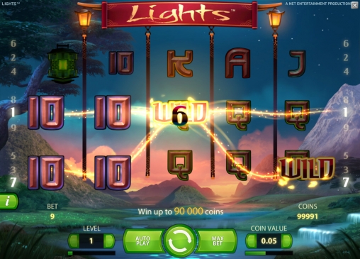 Lights (Фонарики) из раздела Игровые автоматы