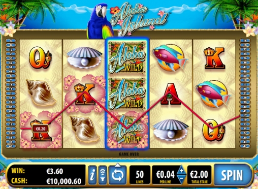 Aloha Island (Остров Алоха) из раздела Игровые автоматы