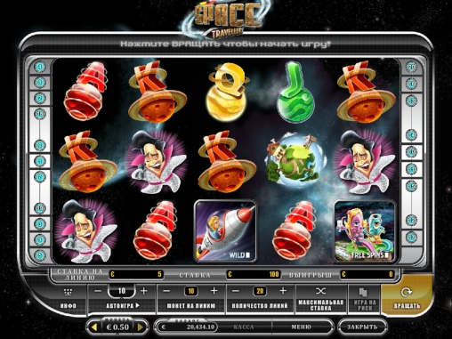 Space Traveller (Космические путешественники) из раздела Игровые автоматы
