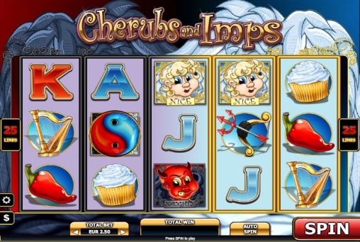 Cherubs and Imps (Херувимы и чертята) из раздела Игровые автоматы