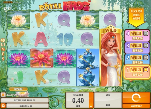 Royal Frog (Царевна-лягушка) из раздела Игровые автоматы
