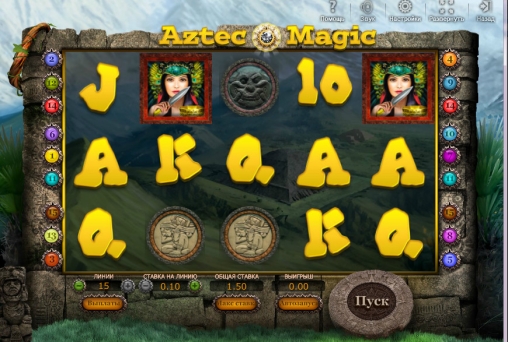 Aztec Magic (Магия ацтеков) из раздела Игровые автоматы