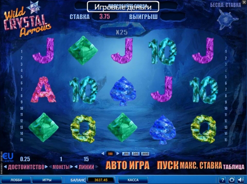 Wild Crystal Arrows («Дикие» кристальные стрелы) из раздела Игровые автоматы