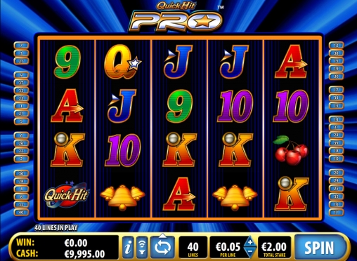 Quick Hit Pro (Профессиональный быстрый спин) из раздела Игровые автоматы