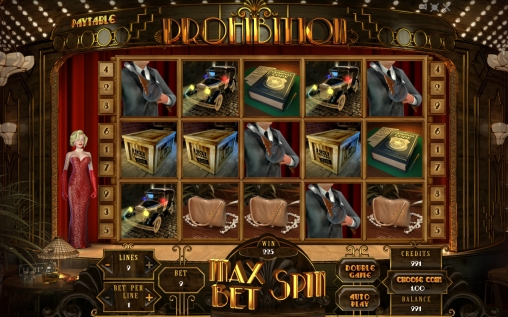 Prohibition (Сухой закон) из раздела Игровые автоматы