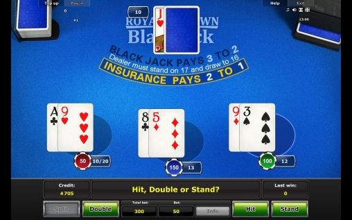 Royal Crown Blackjack (Блэкджек «Королевская корона») из раздела Игровые автоматы