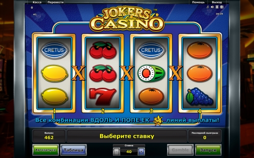 Jokers Casino (Казино джокеров) из раздела Игровые автоматы
