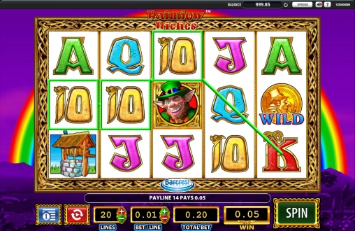 Rainbow Riches (Богатства радуги) из раздела Игровые автоматы