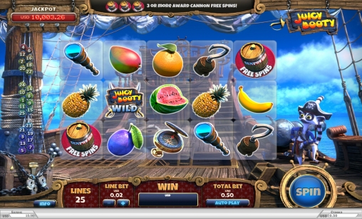 Juicy Booty (Лакомая добыча) из раздела Игровые автоматы