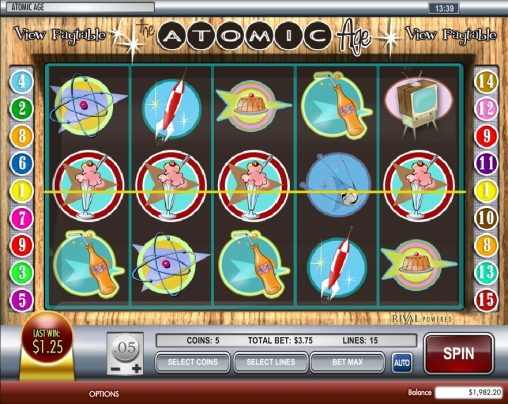 The Atomic Age (Атомный век) из раздела Игровые автоматы