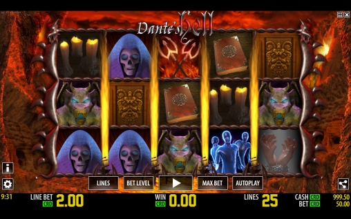 Dante’s Hell (Ад Данте) из раздела Игровые автоматы