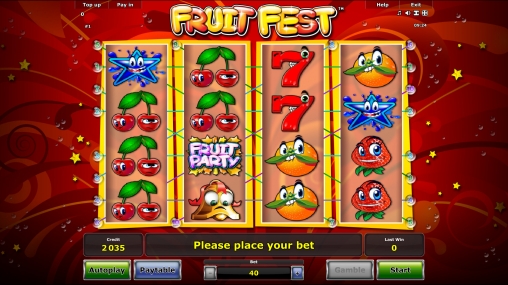 Fruit Fest (Праздник фруктов) из раздела Игровые автоматы