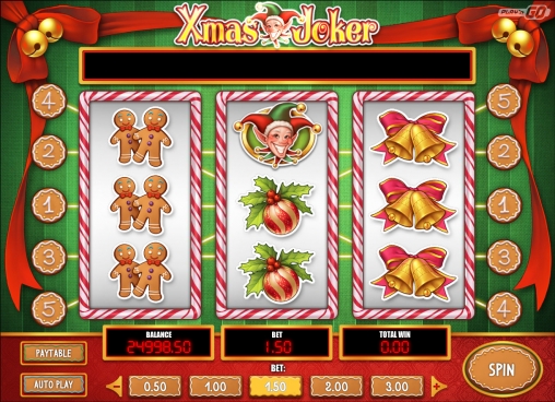 Xmas Joker (Рождественский джокер) из раздела Игровые автоматы